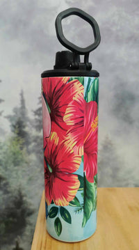 Gourde isotherme sport 20 oz. - Stitch Hibiscus