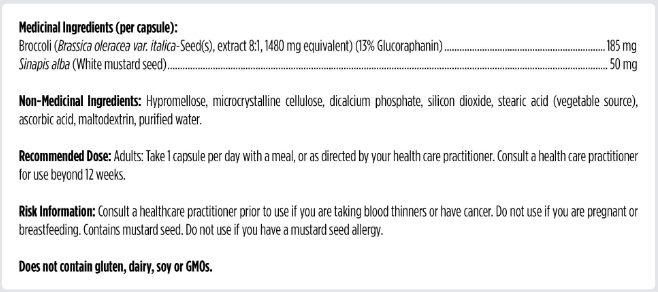 BroccoProtech - Designs for health - 90 capsules