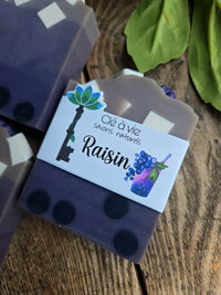 Savon Bubble Tea Raisin - Savons Clé à Vie