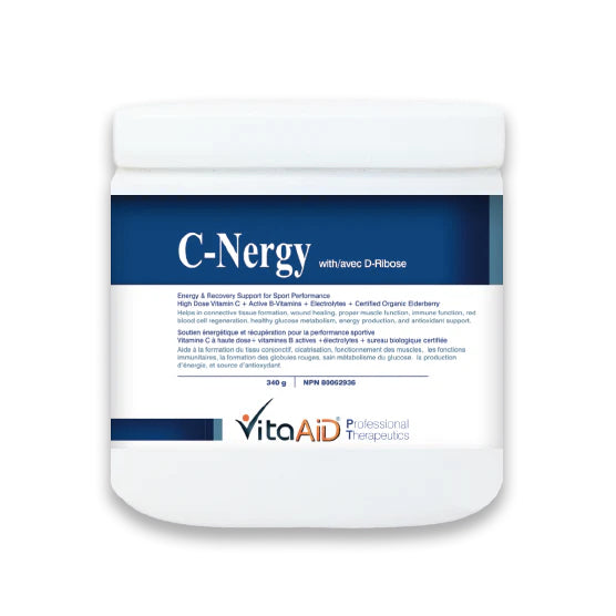 C-Nergy - Soutien énergie et récupération pour la performance sportive - Vita-Aid Professionals - 170g