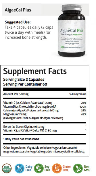 Algae Cal Plus - 120 capsules