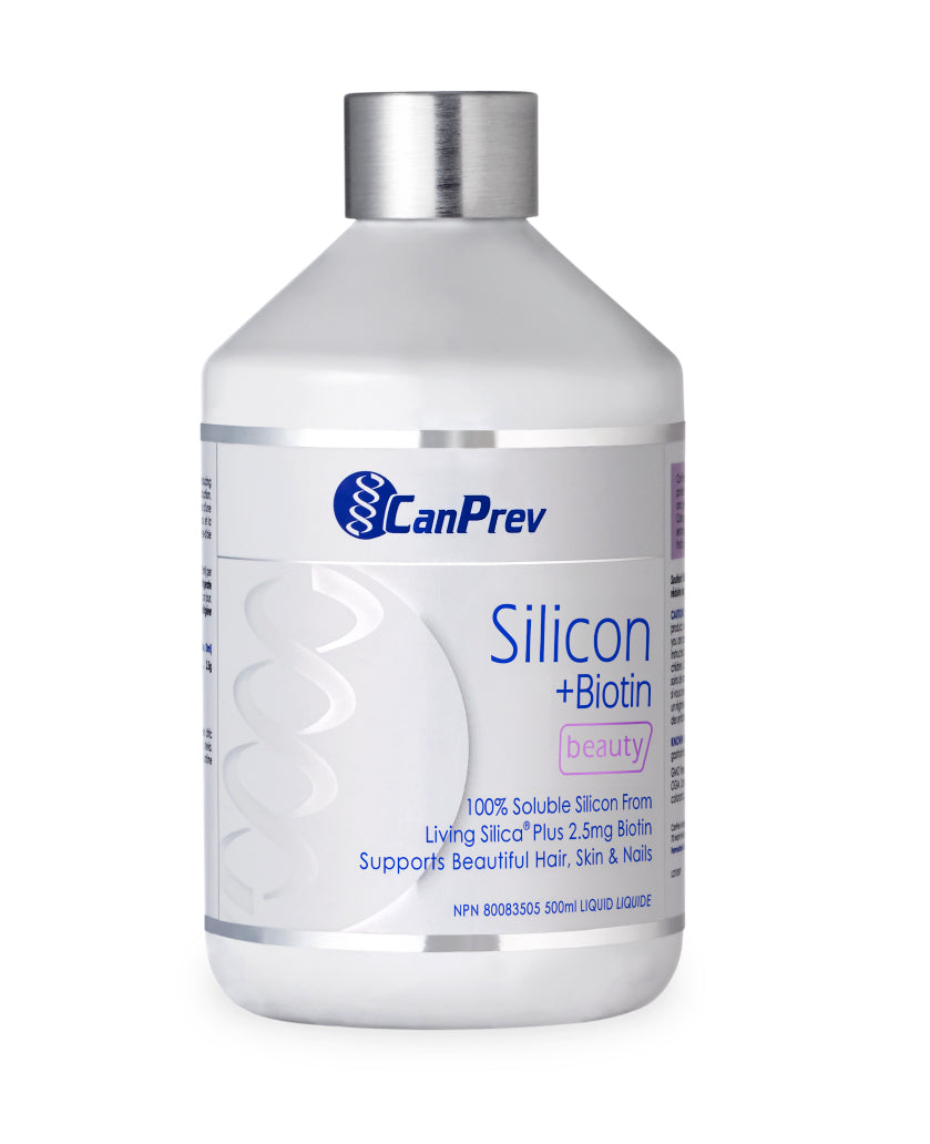 Silice + Biotine (Silicon + Biotin) - CanPrev - 500ml (liquide)