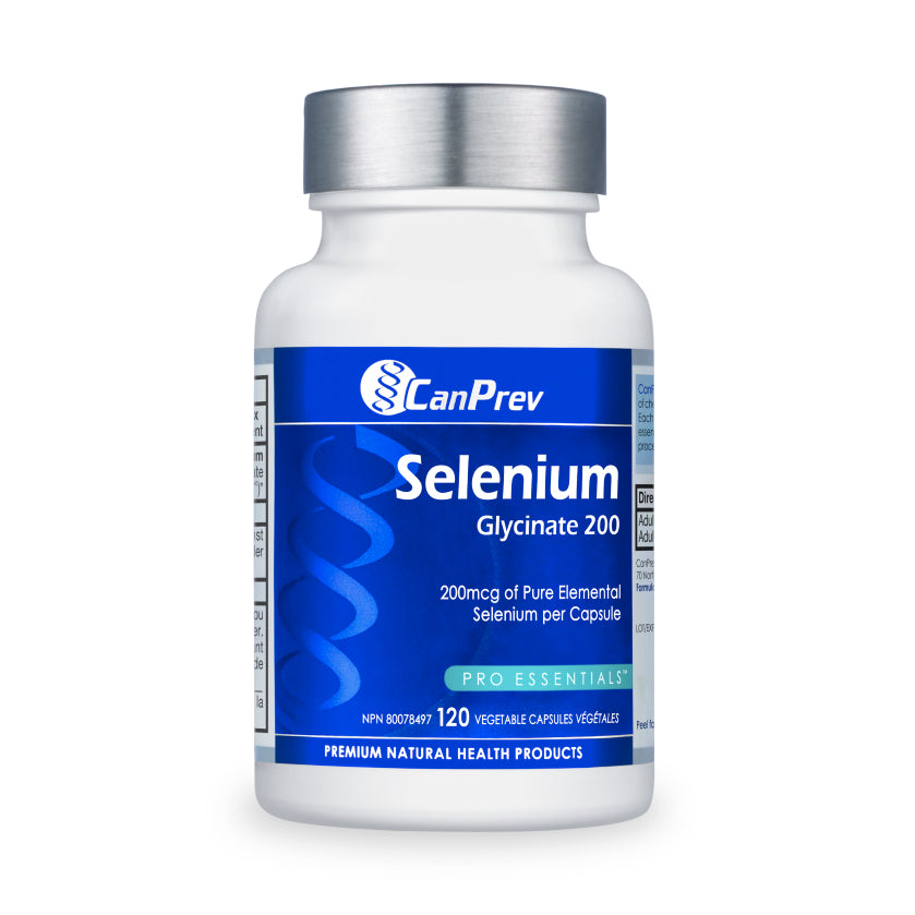 Sélénium Glycinate 200 - CanPrev - 120 capsules