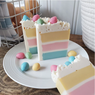 Savon naturel - Gâteau aux petits cocos - Clé à vie