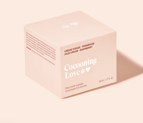 Crème Visage Peaux Mixtes à Grasses - Framboise - Cocooning Love
