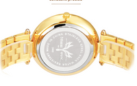 Montre Miss Fox pour femmes en métal deux tons or et argent
