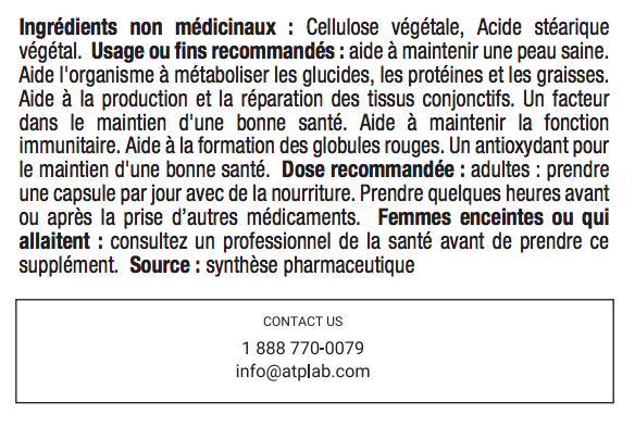 Synerzinc - ATP Lab