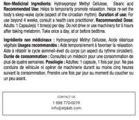 Syner Sleep - ATP Lab - 60 capsules