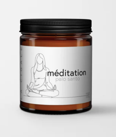 Chandelle Méditation Palo Santo