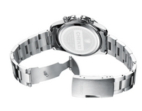 Montre Chenxi pour hommes argent avec fond vert