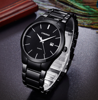 Montre Curren noire pour hommes