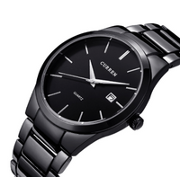 Montre Curren noire pour hommes