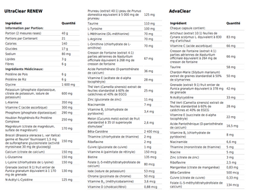 Clear Change - Metagenics - Vanille