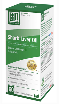 Huile de foie de requin - Bell #51 - 120 gélules