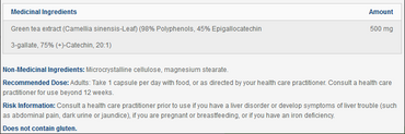 EGCg - Designs for health - 60 capsules