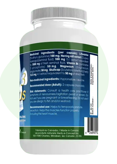 LTO3 Plus - Herb-e-Concept - 60 capsules