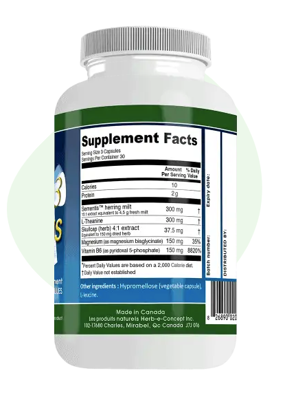 LTO3 Plus - Herb-e-Concept - 60 capsules