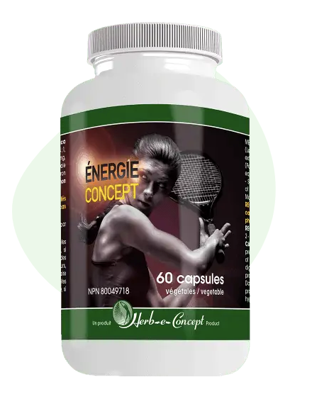 Énergie Concept - 60 capsules -Herb-E-Concept