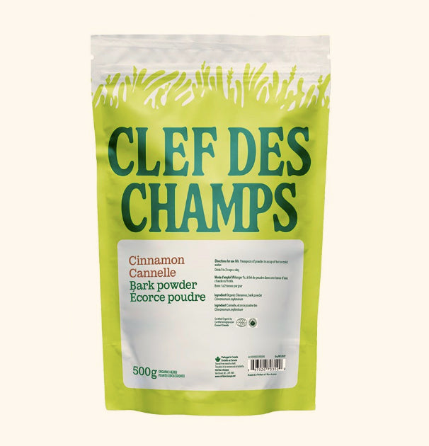 Cannelle de Ceylan - écorce en poudre - Clef des Champs - 80g ou 500g