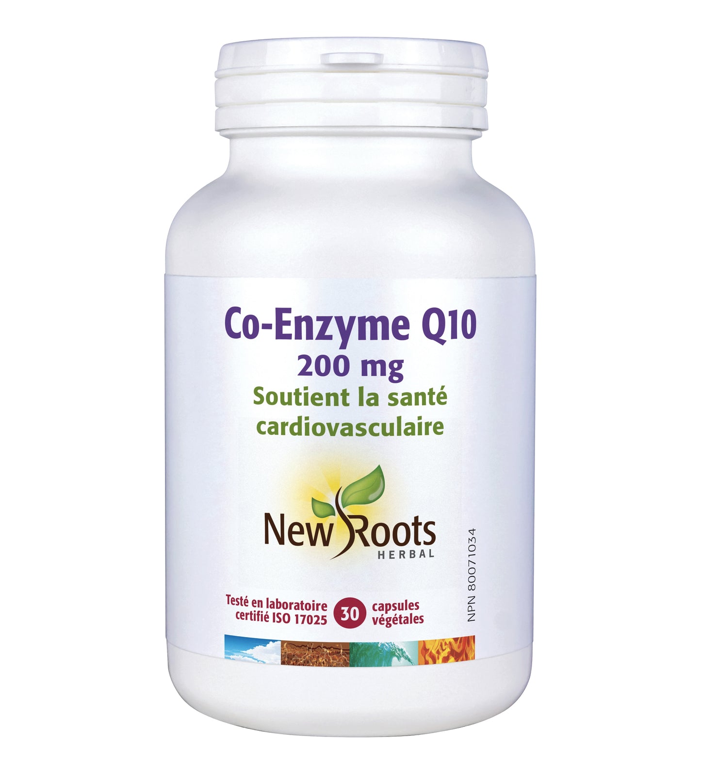 Co-Enzyme Q10 200mg - New Roots - 30 ou 60 capsules