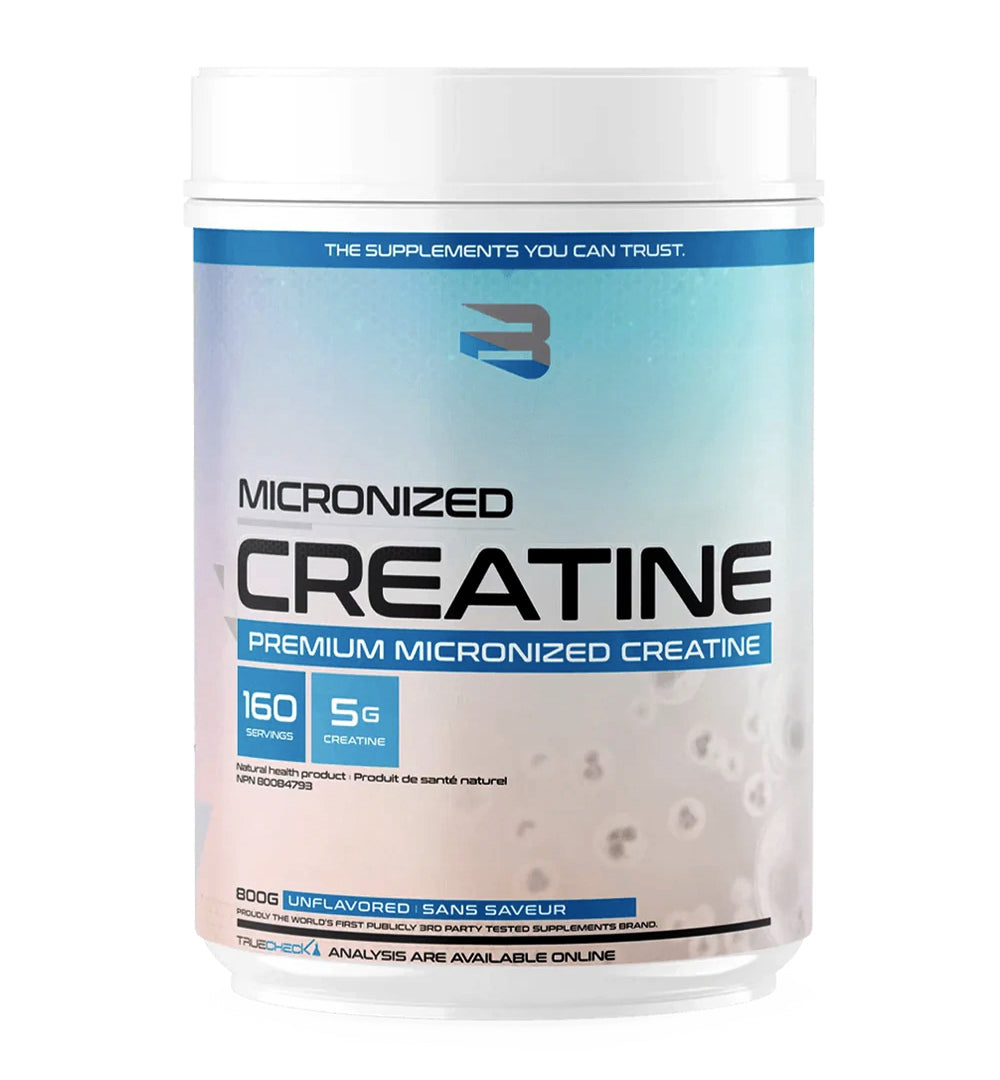 Créatine monohydrate micronisée - Believe Supplements - 300g ou 800g