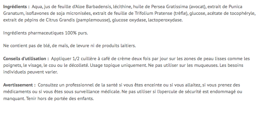 Crème liposomale Progest - Life Choice - 59g