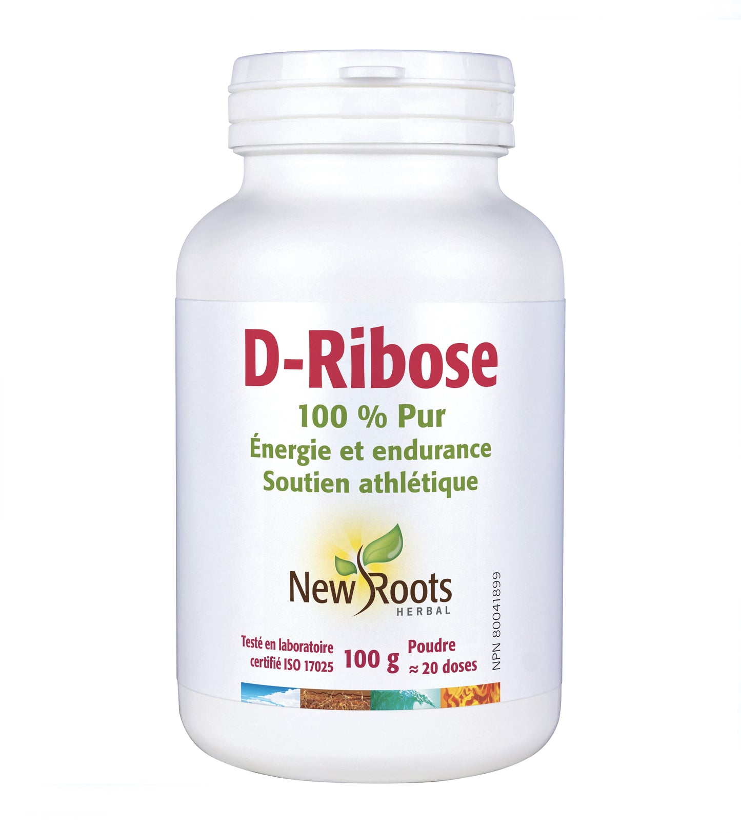 D-Ribose - Énergie et endurance - New Roots - 100g