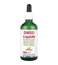 DMSO liquide - Diminution douleur articulations, tendons, ligaments, muscles - New Roots - 100ml