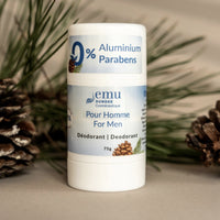 Déodorant naturel pour hommes - Épinette - Emu Dundee - 75g