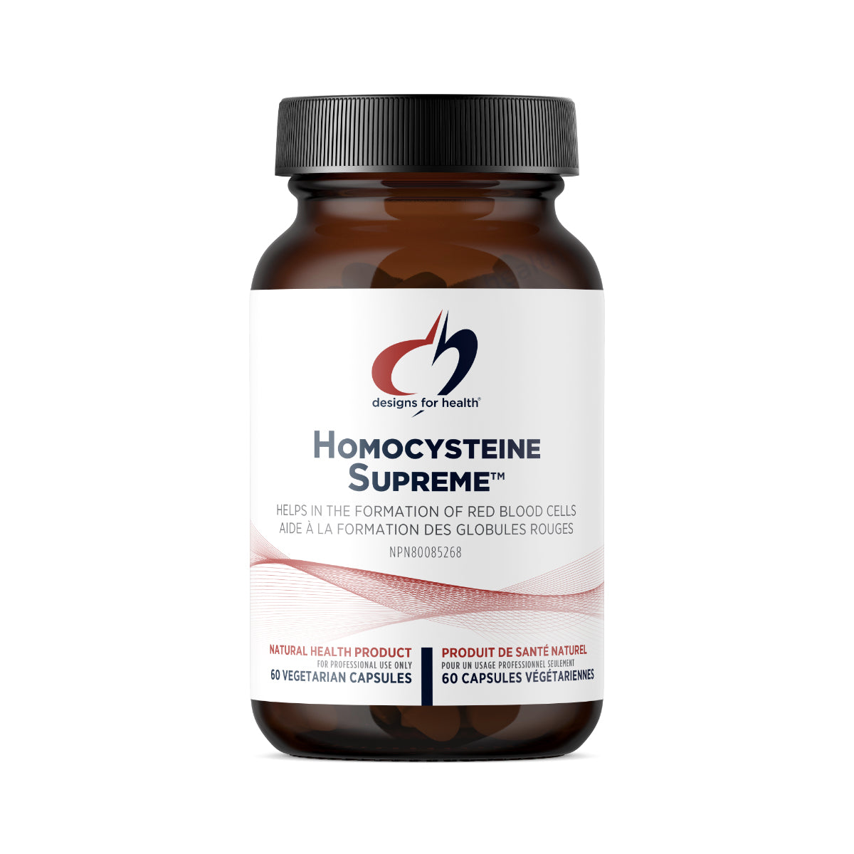 Homocystéine Supreme - Méthylation et Soutien métabolique - Designs For Health - 60 capsules