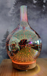 Diffuseur d'aromathérapie - Effet 3D en verre - Essencia