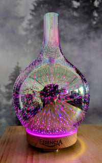 Diffuseur d'aromathérapie - Effet 3D en verre - Essencia