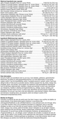 Digestzyme-V - Enzymes digestives - Ortho Molecular Products - 90 capsules
