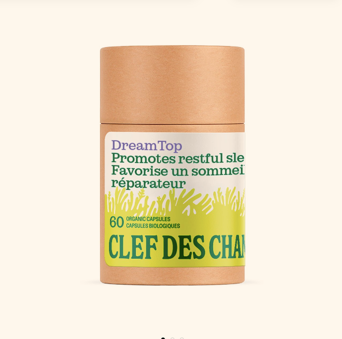 DreamTop (Ancien Sommeillethé) - Facvorise un sommeil réparateur - Clef des champs - 60 capsules