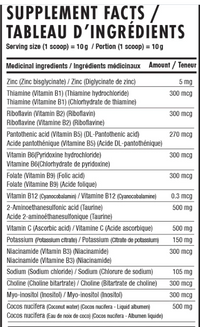 Supplément d'Électrolytes, vitamines et minéraux - Nova Pharma - Pêche - 250g