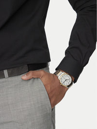 Montre Timex TW2W52100 pour hommes bracelet extensible 2 tons
