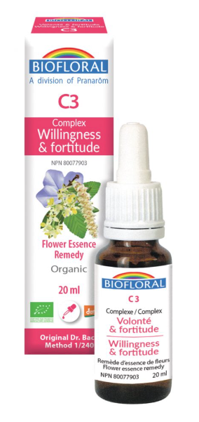 C3 - Volonté & Fortitude - Biofloral - 20ml