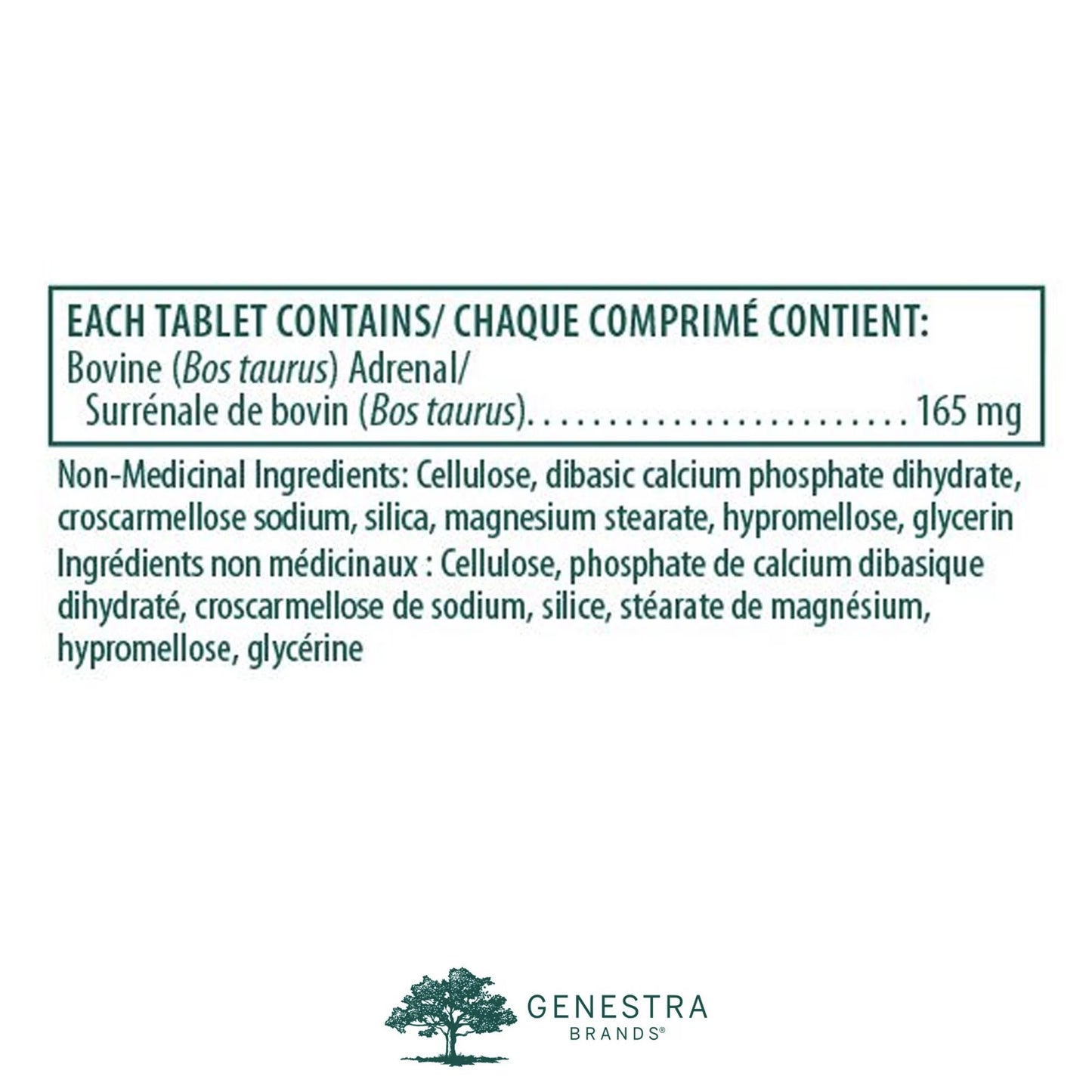 TADS - Formule surrénale - Genestra - 60 comprimés