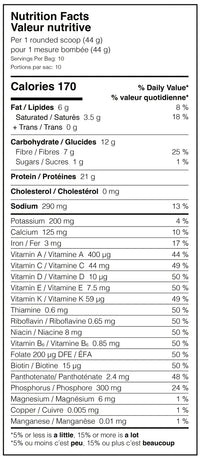 Protéines végétales - Mocha (Moka) - Good Protein - 2 formats