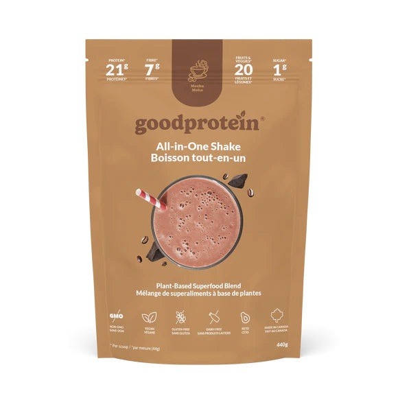 Protéines végétales - Mocha (Moka) - Good Protein - 2 formats