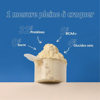 Boisson hyperprotéinée 32g - Vanille française - Good Protein - 2 formats (470g - 940g)