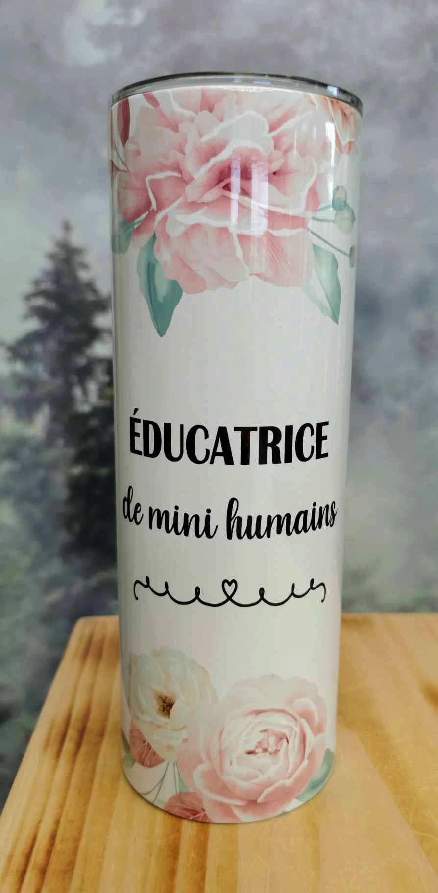 Gourde isotherme 20 oz. Éducatrice