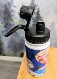Gourde isotherme sports 12 0z anti-fuite - Elsa, Anna, Olaf
