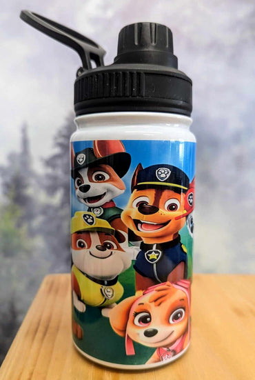 Gourde isotherme sport 12 oz anti-fuite - La Patrouille