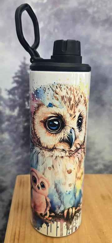 Gourde isotherme sport 20 oz. - Hiboux