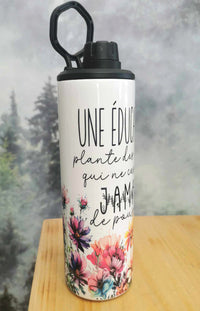 Gourde isotherme sport 20oz. - Cadeau pour éducatrice