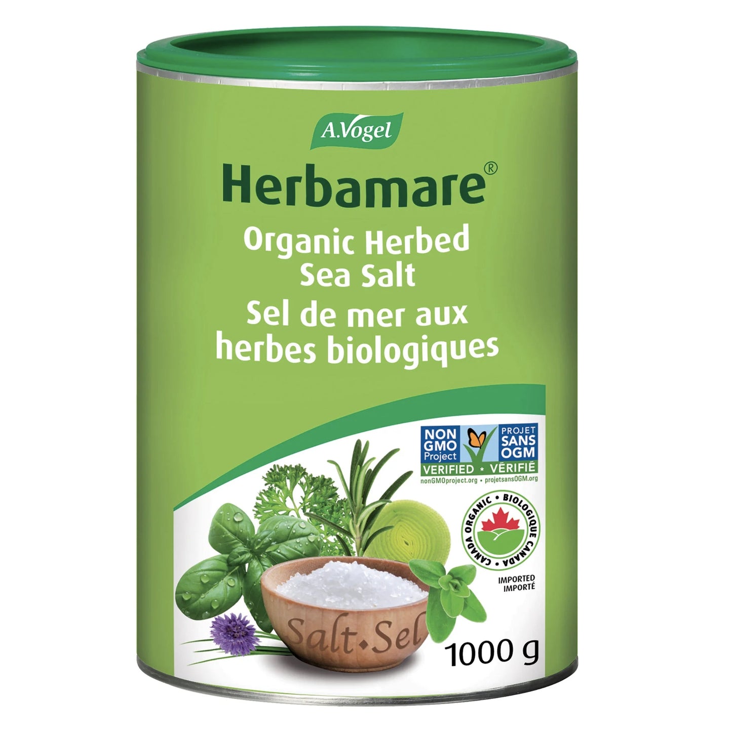 Herbamare - Sel de mer aux herbes biologiques - A.Vogel - 3 formats