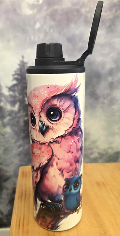 Gourde isotherme sport 20 oz. - Hiboux