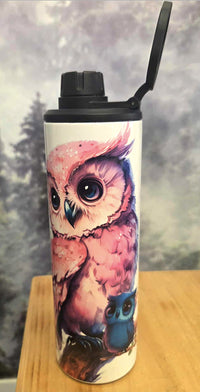 Gourde isotherme sport 20 oz. - Hiboux