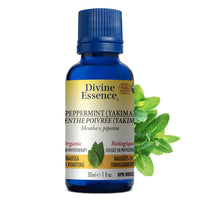 Menthe Poivrée biologique - Divine Essence - Format 15ml ou 30ml